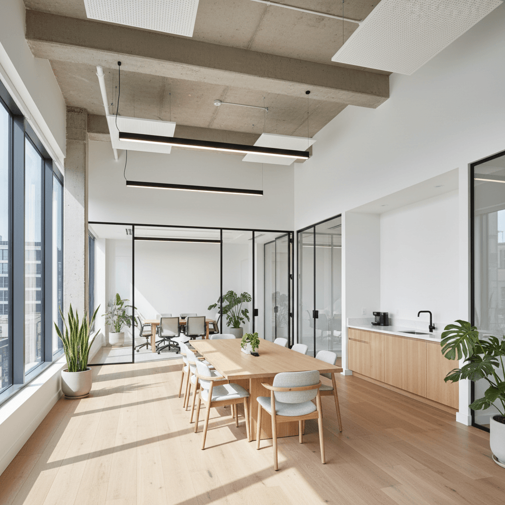 Commercial tenant improvement office space